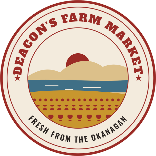 Deacon's Farm Market logo: Fresh from the Okanagan